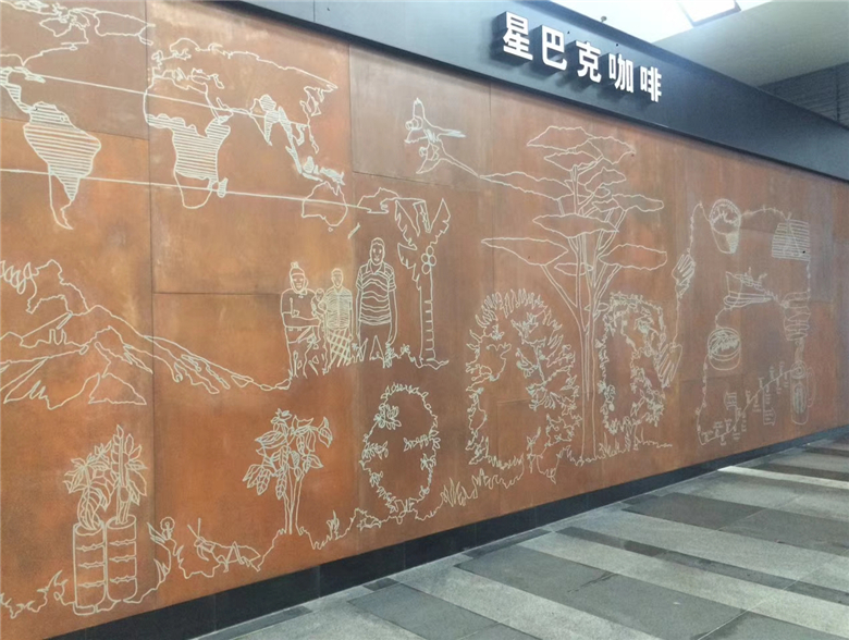 廉江耐候钢幕墙